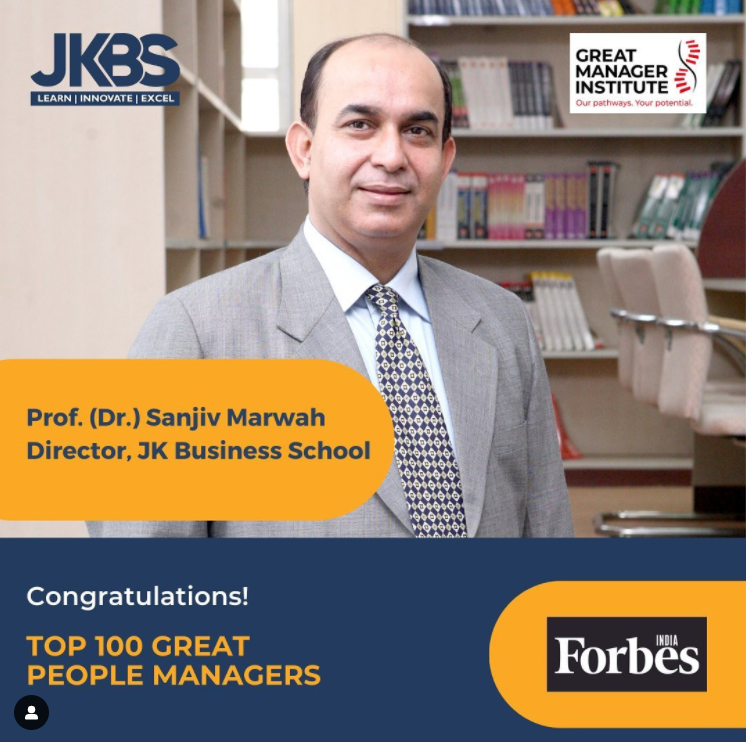 GMI Award – Top 100 Great People Managers – Prof (Dr) Sanjiv Marwah