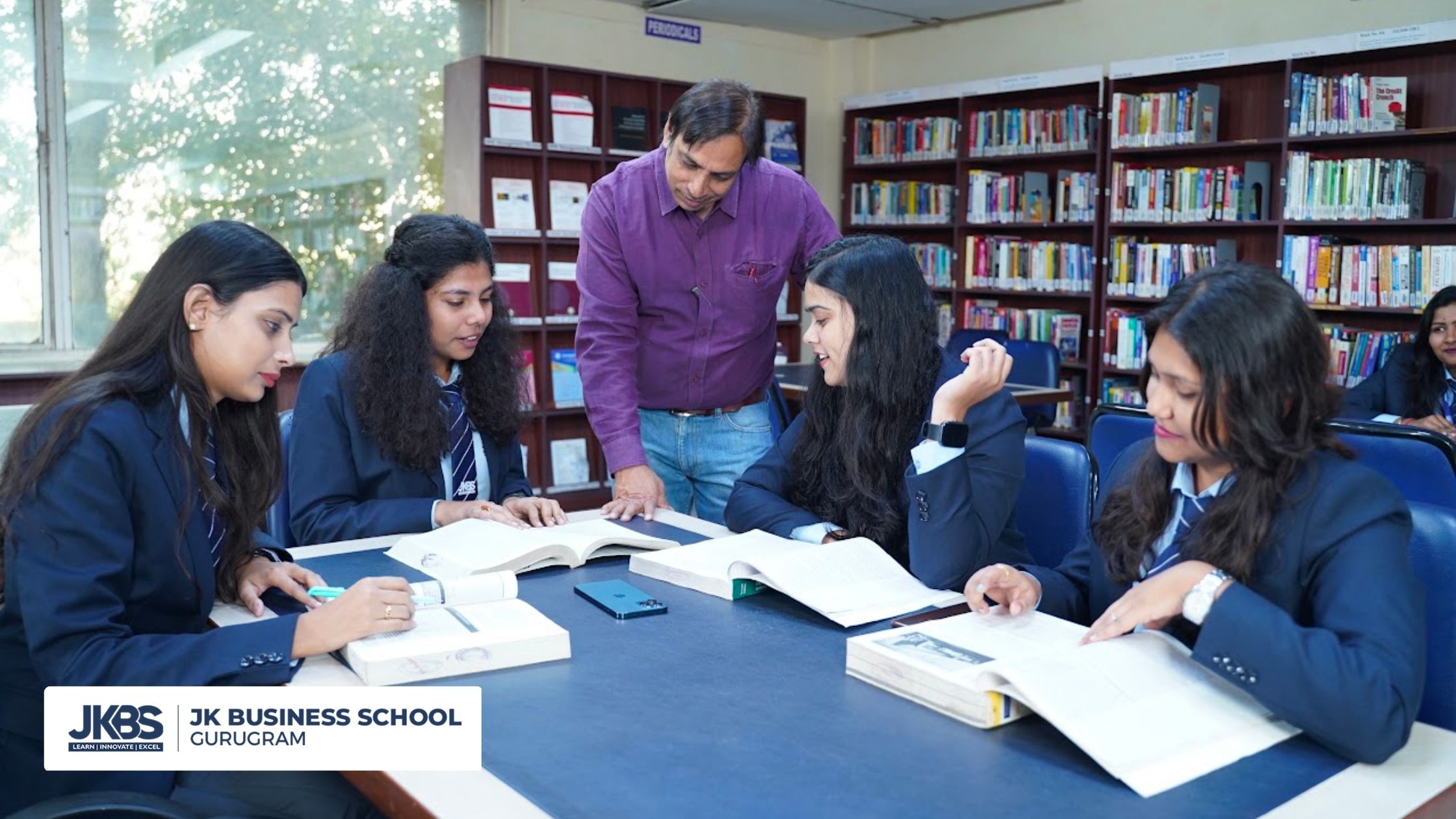 Unleashing Your Potential at JK Business School Library: A Hub of Knowledge and Excellence