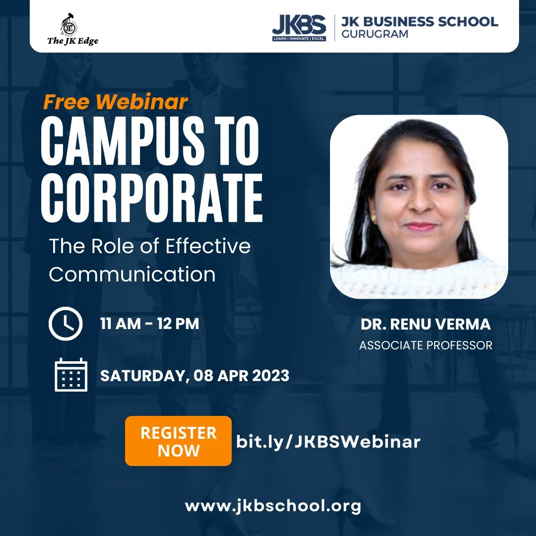 WEBINAR ON “CAMPUS TO CORPORATE”