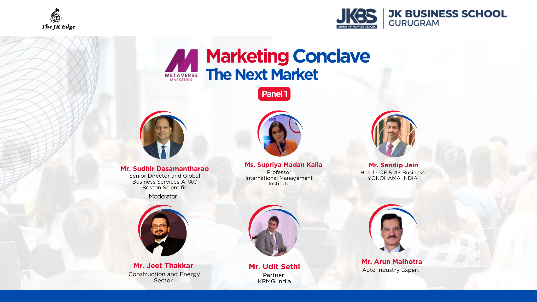 Unveiling the Future of Marketing: Panel 1 at JK Business School’s Stellar Conclave