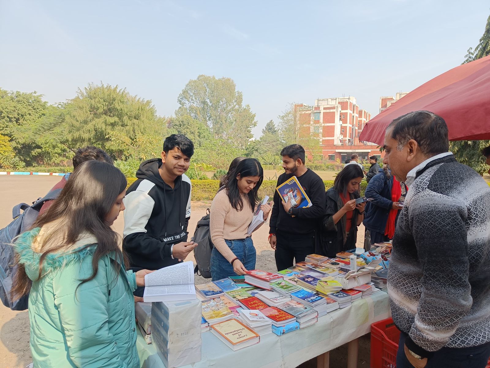 A Festival of Knowledge: The Book Exhibition Cum Sale at JK Business School