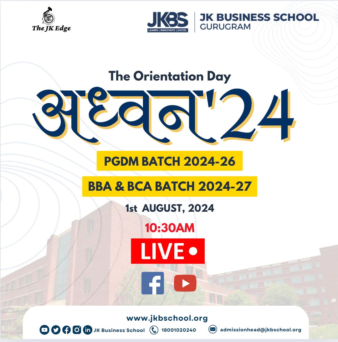 Adhvan’24: A New Horizon at JK Business School