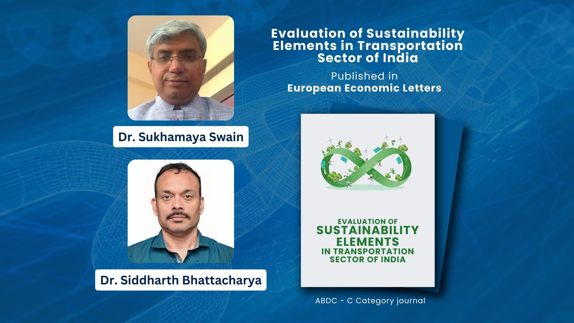 Celebrating Academic Excellence: Dr. Sukhamaya Swain & Dr. Siddharth Bhattacharya's Insightful Research