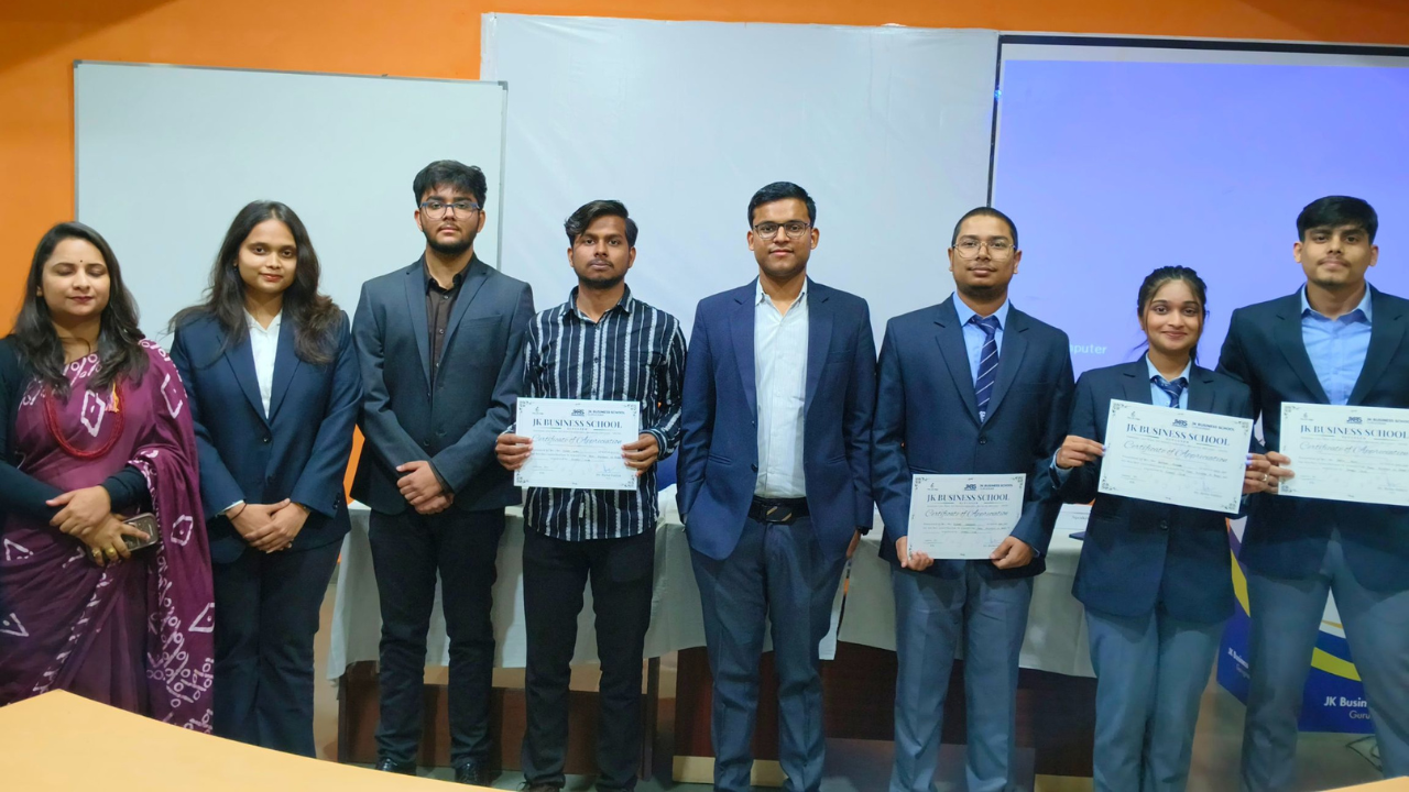 Finance Club Hosts Engaging Panel Discussion on Union Budget 2025 at JK Business School