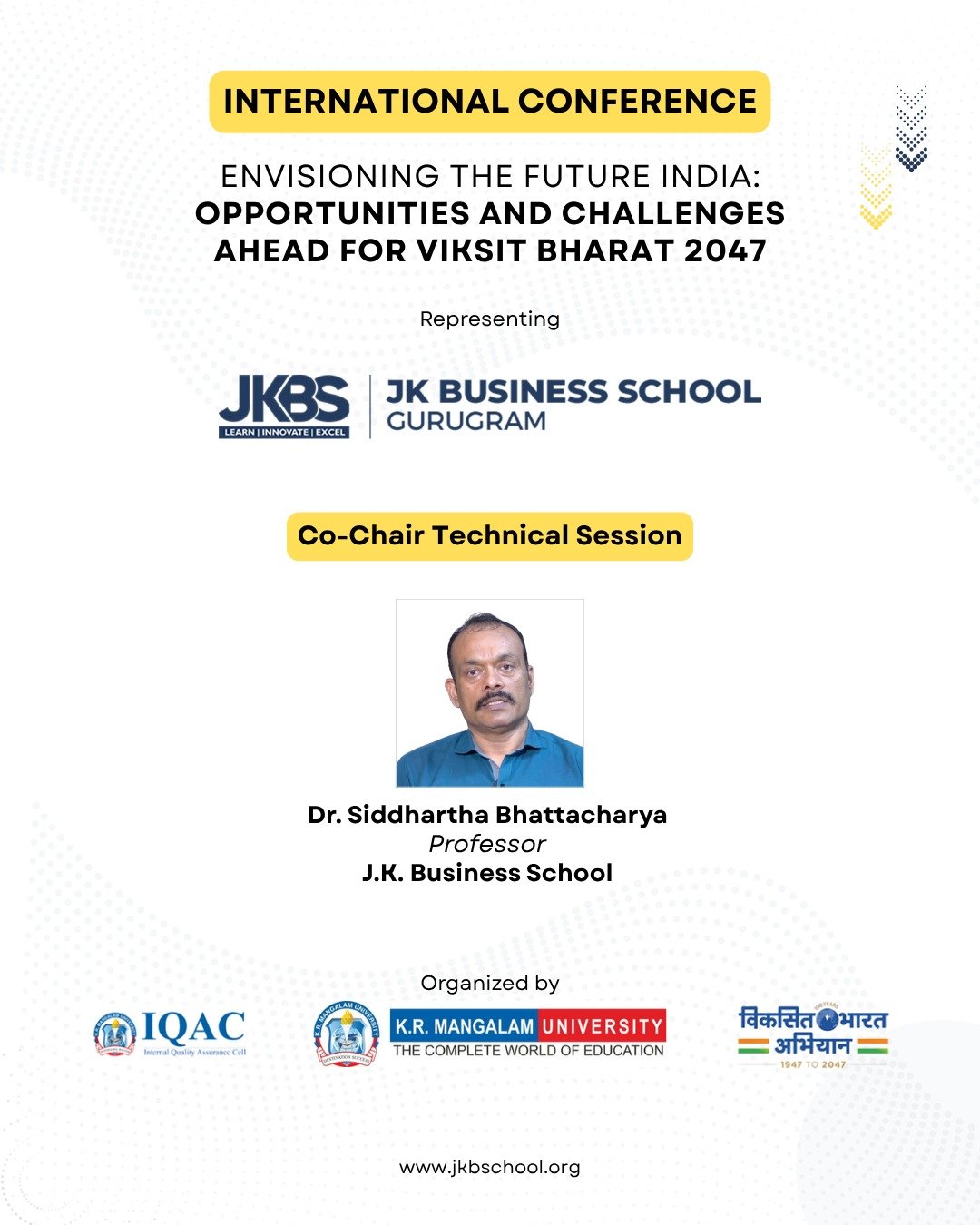 Academic Leadership at Viksit Bharat 2047 Conference