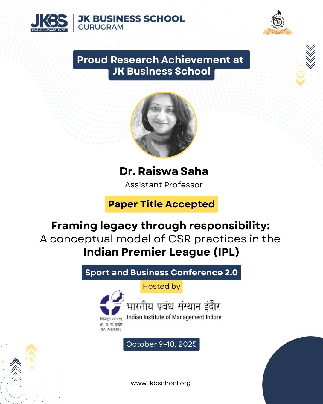 Research Achievement – Global Recognition