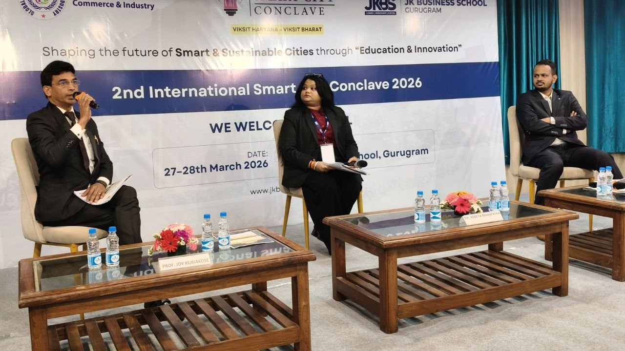 2nd International Smart City Conclave 2026 at JK Business School Gurugram Shaping the Future of Smart Sustainable Cities 15 - JK Business School Gurugram | Top PGDM College in Delhi NCR 2nd International Smart City Conclave 2026 at JK Business School Gurugram Shaping the Future of Smart Sustainable Cities 15