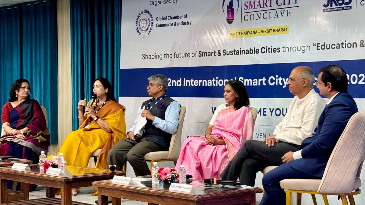 2nd International Smart City Conclave 2026 at JK Business School Gurugram Shaping the Future of Smart Sustainable Cities 21 - JK Business School Gurugram | Top PGDM College in Delhi NCR 2nd International Smart City Conclave 2026 at JK Business School Gurugram Shaping the Future of Smart Sustainable Cities 21