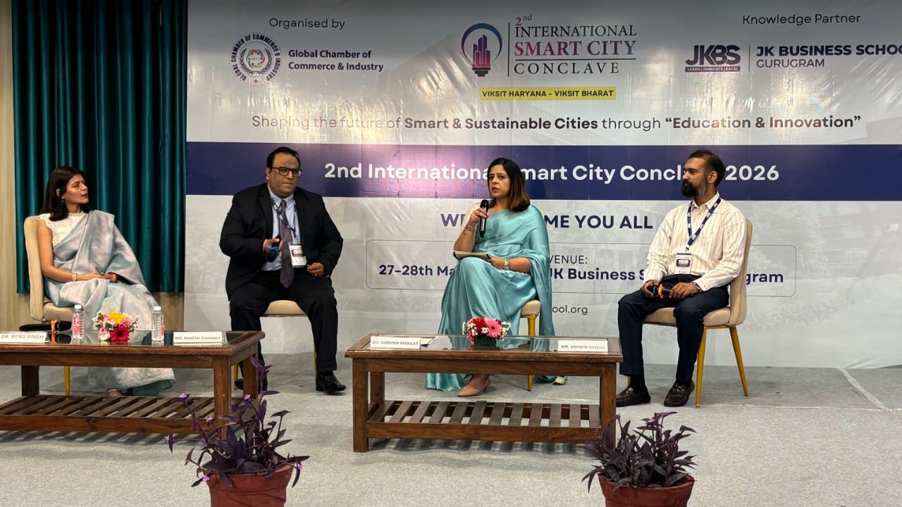 2nd International Smart City Conclave 2026 at JK Business School Gurugram Shaping the Future of Smart Sustainable Cities 23 - JK Business School Gurugram | Top PGDM College in Delhi NCR 2nd International Smart City Conclave 2026 at JK Business School Gurugram Shaping the Future of Smart Sustainable Cities 23