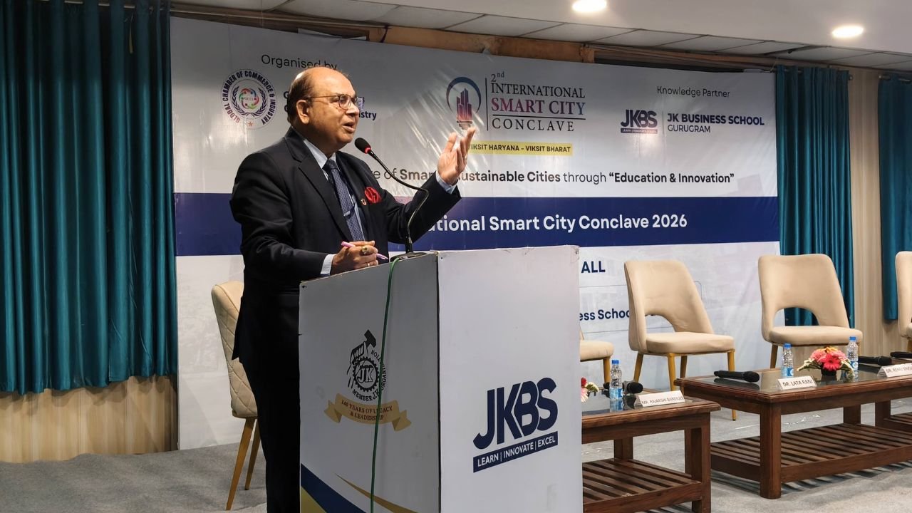 2nd International Smart City Conclave 2026 at JK Business School Gurugram Shaping the Future of Smart Sustainable Cities 6 - JK Business School Gurugram | Top PGDM College in Delhi NCR 2nd International Smart City Conclave 2026 at JK Business School Gurugram Shaping the Future of Smart Sustainable Cities 6