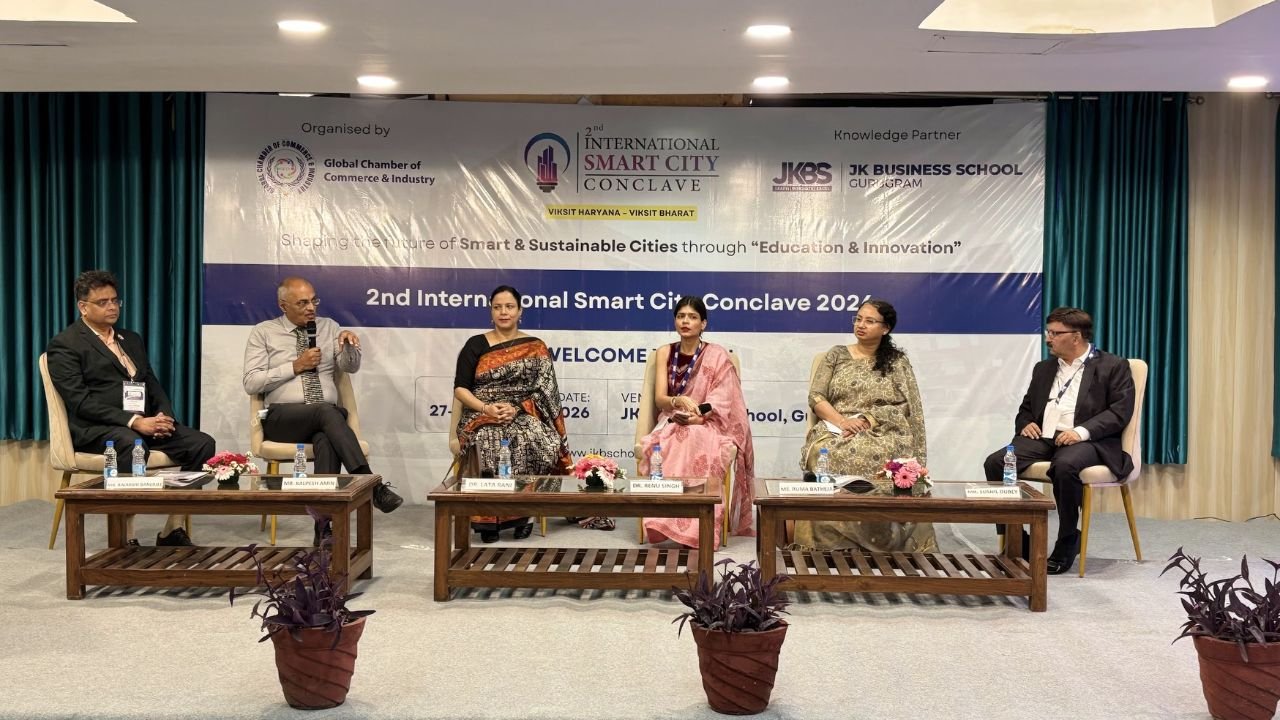 2nd International Smart City Conclave 2026 at JK Business School Gurugram Shaping the Future of Smart Sustainable Cities 9 - JK Business School Gurugram | Top PGDM College in Delhi NCR 2nd International Smart City Conclave 2026 at JK Business School Gurugram Shaping the Future of Smart Sustainable Cities 9