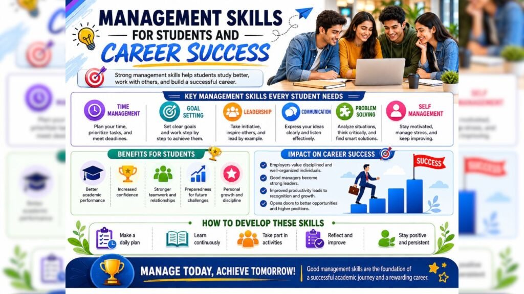 Management Skills for Students That Boost Career Growth