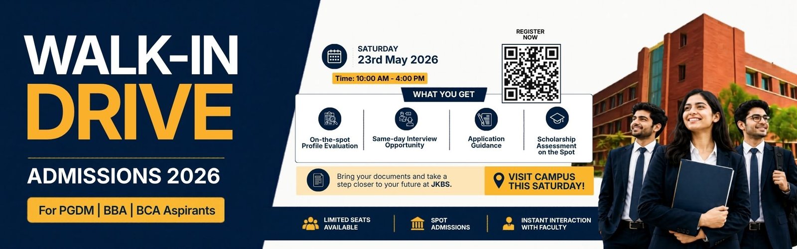 Walk In Drive Admissions 2026